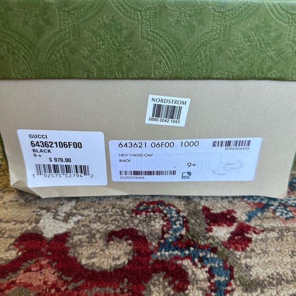 GUCCI ZOLA MENS DRESS SHOES SIZE 9.5 - Picture 8 of 10